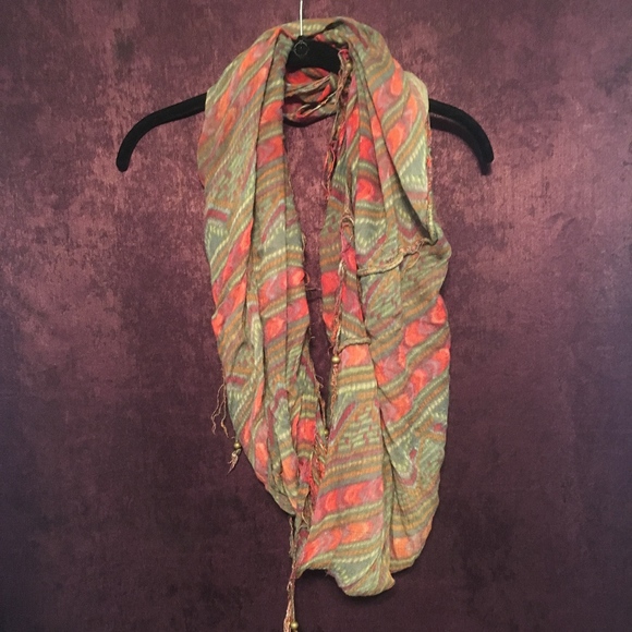 Multicolored Infinity Scarf - Picture 2 of 2